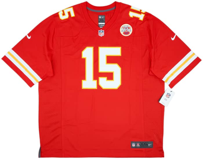 2017-25 Kansas City Chiefs Mahomes #15 Nike Game Home Jersey (XXL)