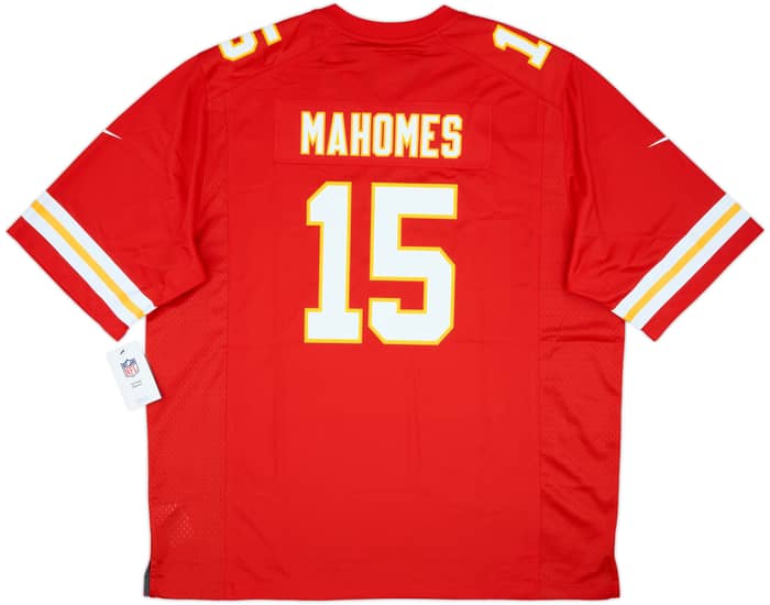 2017-25 Kansas City Chiefs Mahomes #15 Nike Game Home Jersey (XXL)
