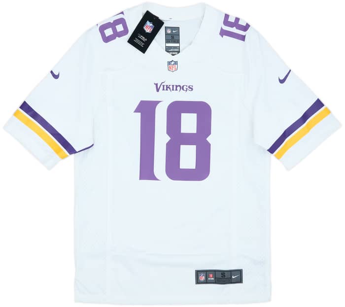 2020-25 Minnesota Vikings Jefferson #18 Nike Game Away Jersey (S)