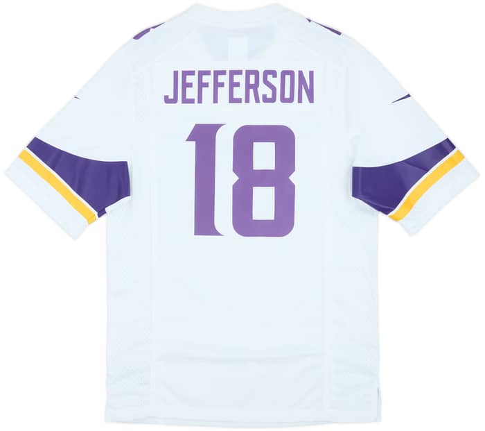 2020-25 Minnesota Vikings Jefferson #18 Nike Game Away Jersey (S)