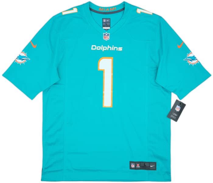 2020-25 Miami Dolphins Tagovailoa #1 Nike Game Home Jersey (L)