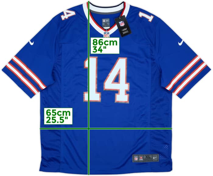 2020-23 Buffalo Bills Diggs #14 Nike Game Home Jersey (XL)