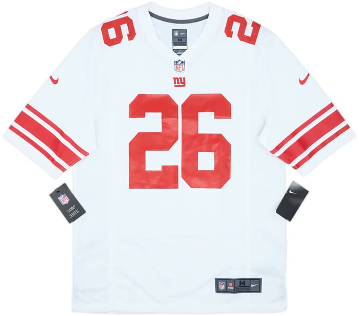 2018-23 New York Giants Barkley #26 Nike Game Away Jersey (M)