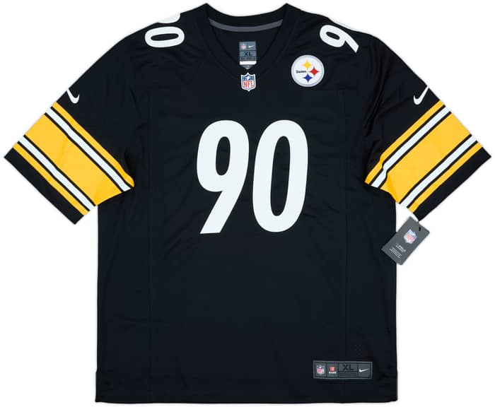2018-25 Pittsburgh Steelers Watt #90 Nike Game Home Jersey (XL)
