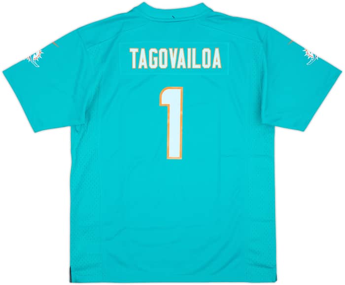2020-25 Miami Dolphins Tagovailoa #1 Nike Game Home Jersey (XL.Boys)