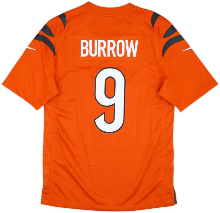 2021-25 Cincinnati Bengals Burrow #9 Nike Game Alternate Jersey (S)