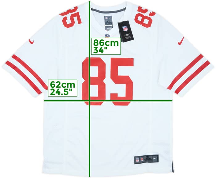 2022-25 San Francisco 49ers Kittle #85 Nike Game Away Jersey (XL)