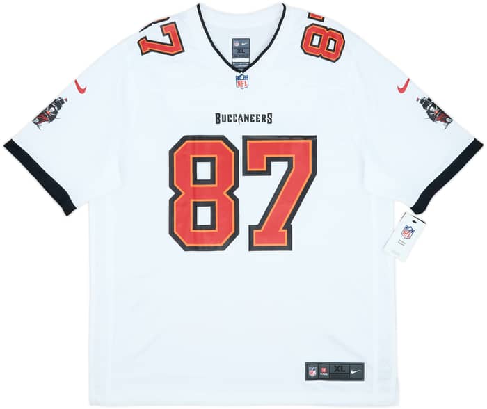 2020-21 Tampa Bay Buccaneers Gronkowski #87 Nike Game Away Jersey (XL)