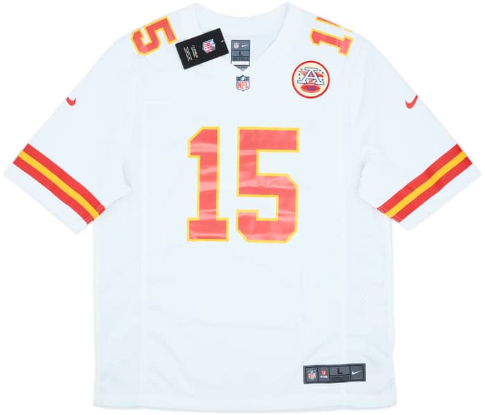 2017-25 Kansas City Chiefs Mahomes #15 Nike Game Away Jersey (L)