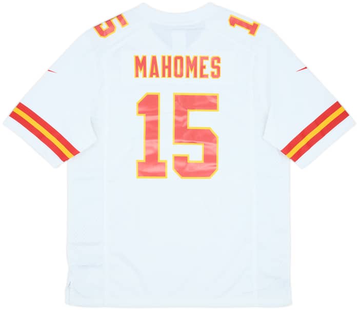 2017-25 Kansas City Chiefs Mahomes #15 Nike Game Away Jersey (L)