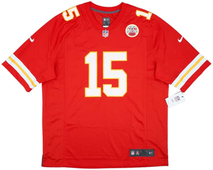 2017-25 Kansas City Chiefs Mahomes #15 Nike Game Home Jersey (XL)