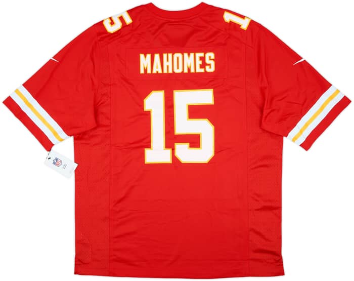 2017-25 Kansas City Chiefs Mahomes #15 Nike Game Home Jersey (XL)