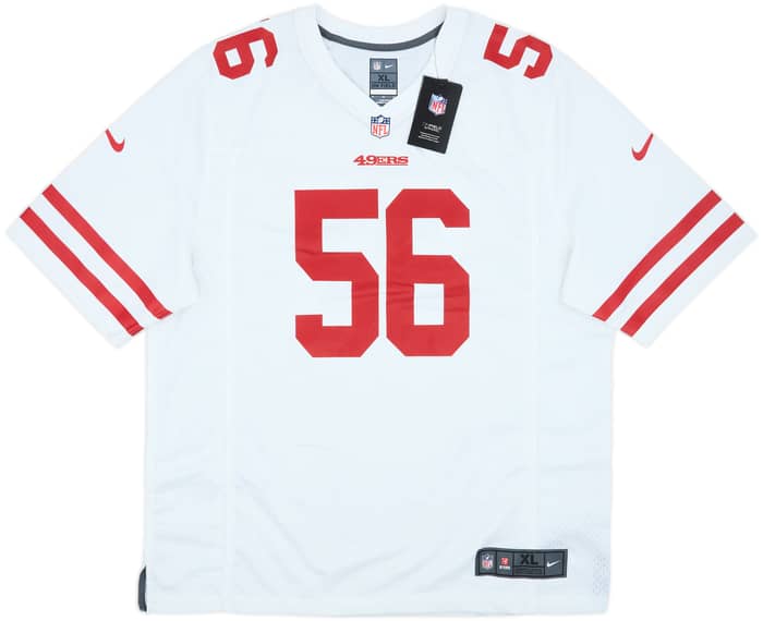 2019-20 San Francisco 49ers Alexander #56 Nike Game Away Jersey (XL)