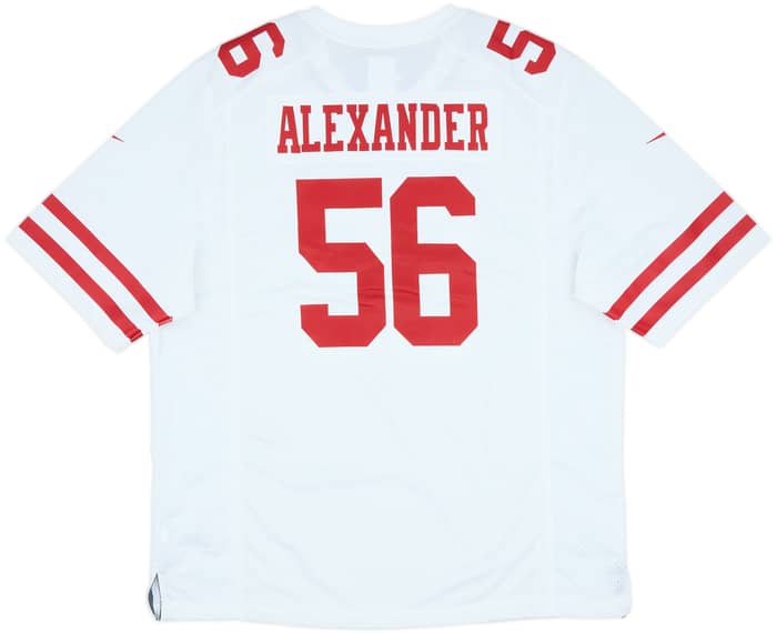 2019-20 San Francisco 49ers Alexander #56 Nike Game Away Jersey (XL)