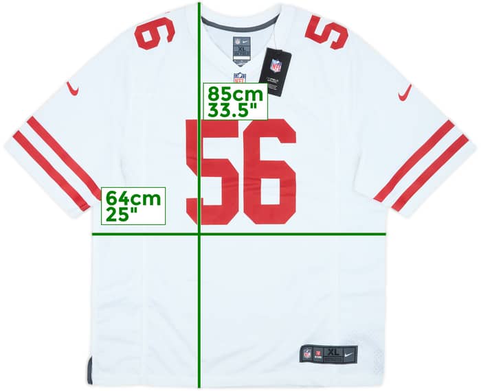 2019-20 San Francisco 49ers Alexander #56 Nike Game Away Jersey (XL)