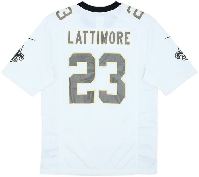 2017-24 New Orleans Saints Lattimore #23 Nike Game Away Jersey (S)