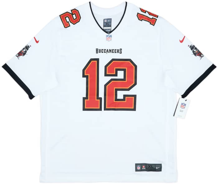 2020-22 Tampa Bay Buccaneers Brady #12 Nike Game Away Jersey (XL)