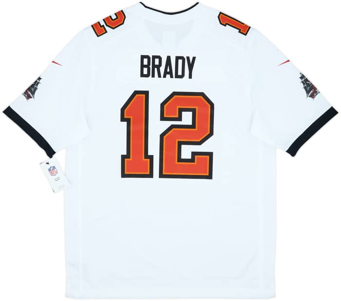 2020-22 Tampa Bay Buccaneers Brady #12 Nike Game Away Jersey (L)