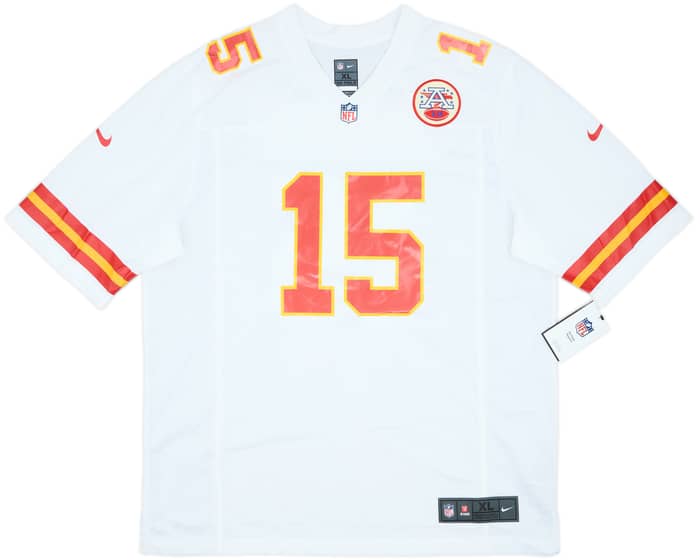 2017-25 Kansas City Chiefs Mahomes #15 Nike Game Away Jersey (XL)