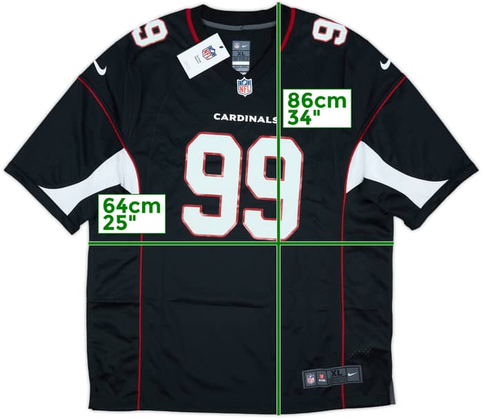 2021-22 Arizona Cardinals Watt #99 Nike Game Alternate Jersey (XL)