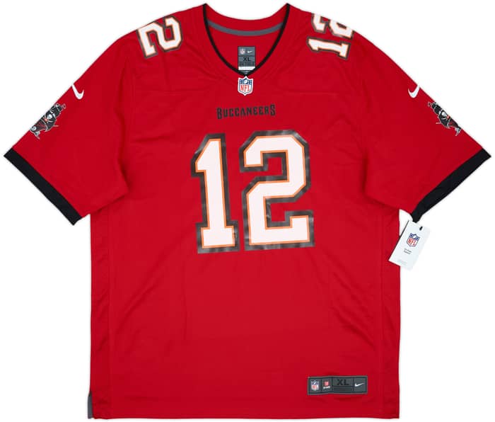 2020-22 Tampa Bay Buccaneers Brady #12 Nike Game Home Jersey (XL)