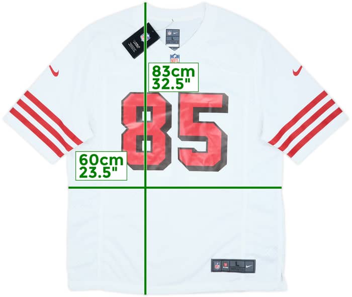 2018-25 San Francisco 49ers Kittle #85 Nike Game Alternate Jersey (L)