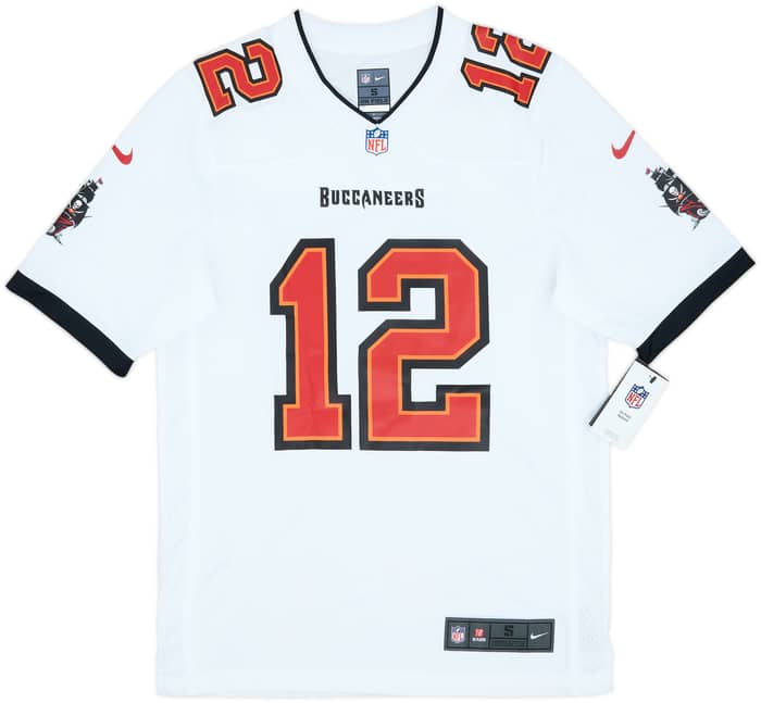2020-22 Tampa Bay Buccaneers Brady #12 Nike Game Away Jersey (S)