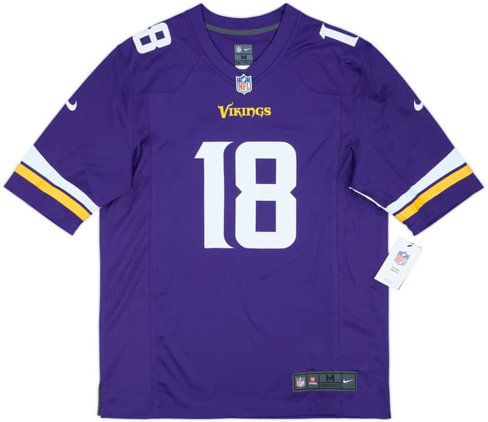 2020-25 Minnesota Vikings Jefferson #18 Nike Game Home Jersey (M)