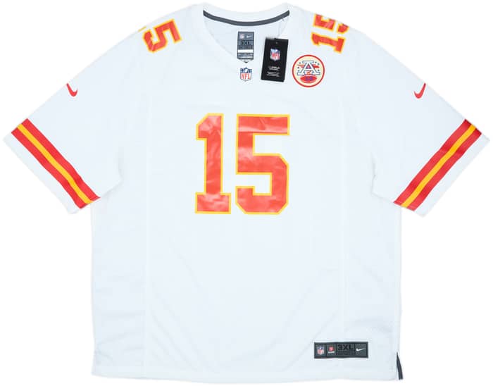 2017-25 Kansas City Chiefs Mahomes #15 Nike Game Away Jersey (3XL)