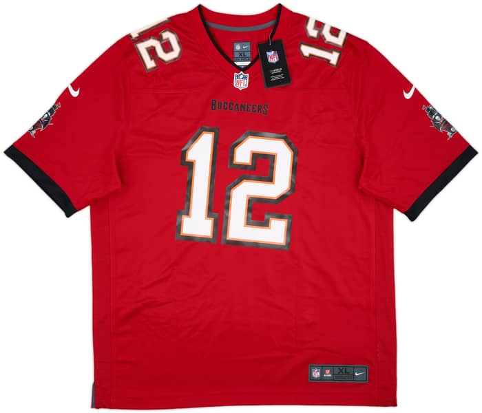 2020-22 Tampa Bay Buccaneers Brady #12 Nike Game Home Jersey (XL)