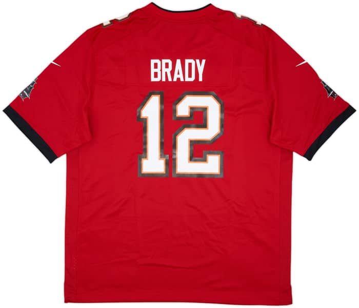 2020-22 Tampa Bay Buccaneers Brady #12 Nike Game Home Jersey (XL)