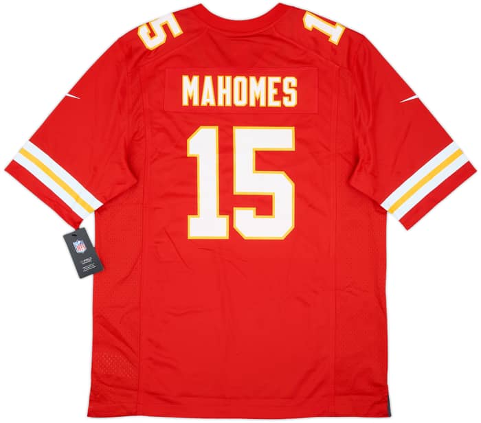 2017-25 Kansas City Chiefs Mahomes #15 Nike Game Home Jersey (L)