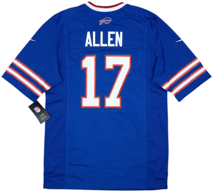 2018-25 Buffalo Bills Allen #17 Nike Game Home Jersey (S)