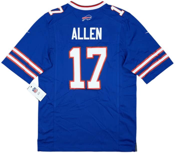 2018-25 Buffalo Bills Allen #17 Nike Game Home Jersey (S)