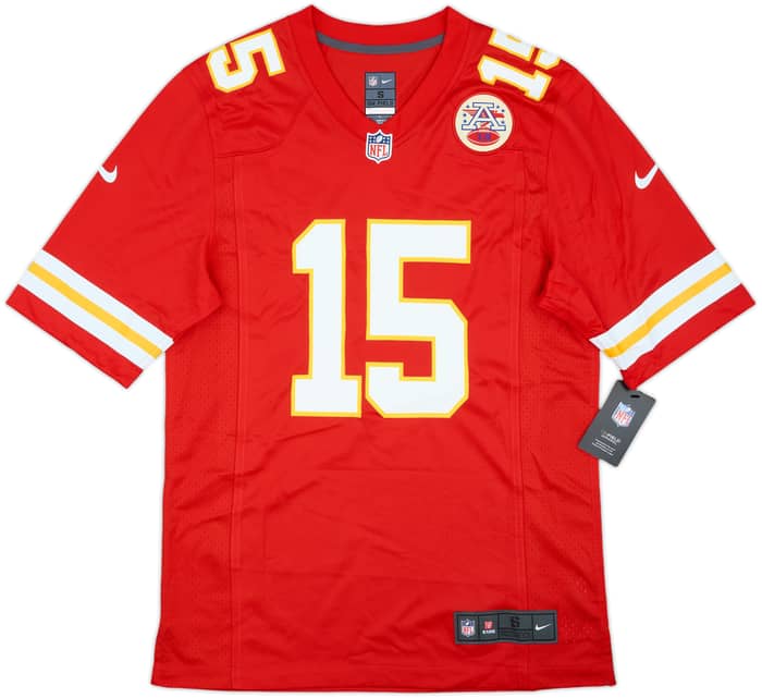 2017-25 Kansas City Chiefs Mahomes #15 Nike Game Home Jersey (S)