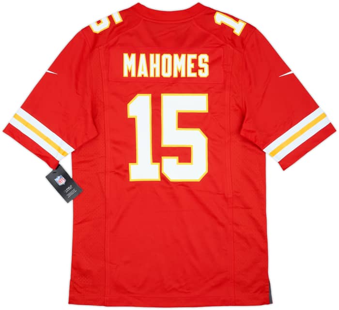 2017-25 Kansas City Chiefs Mahomes #15 Nike Game Home Jersey (S)