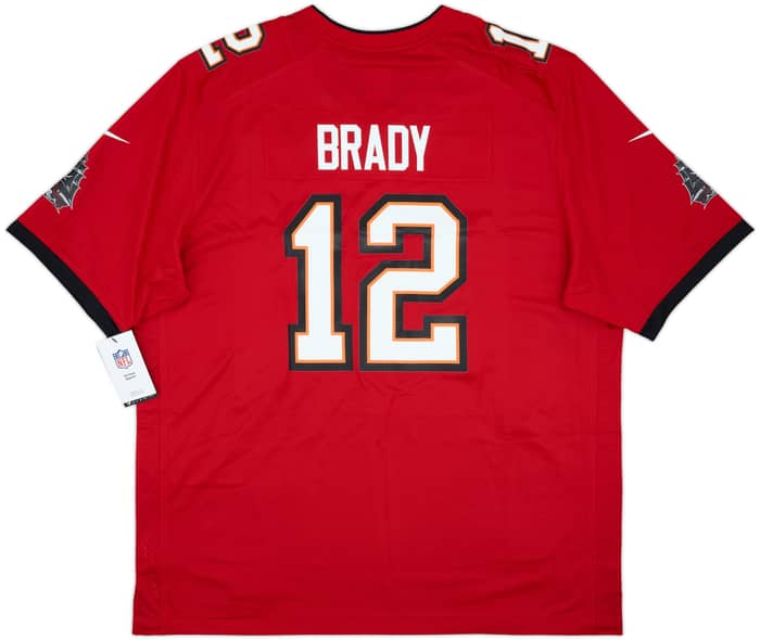 2020-22 Tampa Bay Buccaneers Brady #12 Nike Game Home Jersey (XXL)