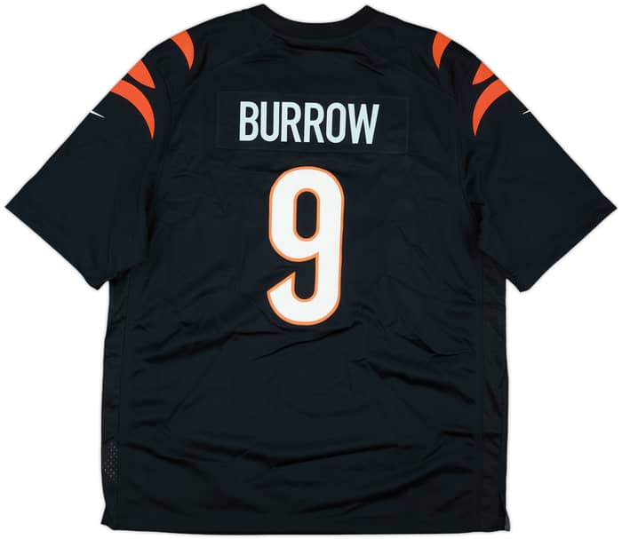 2021-25 Cincinnati Bengals Burrow #9 Nike Game Home Jersey (XL)