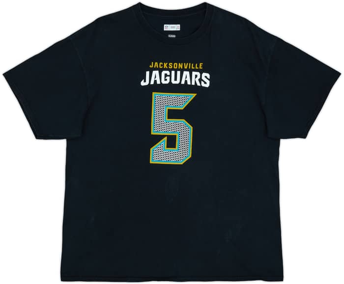 2016 Jacksonville Jaguars Bortles #5 NFL Tee - 5/10 - (XL)
