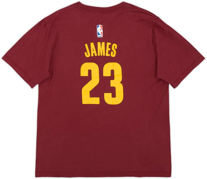 2014-17 Cleveland Cavaliers James #23 adidas Tee - 9/10 - (XL.Boys)
