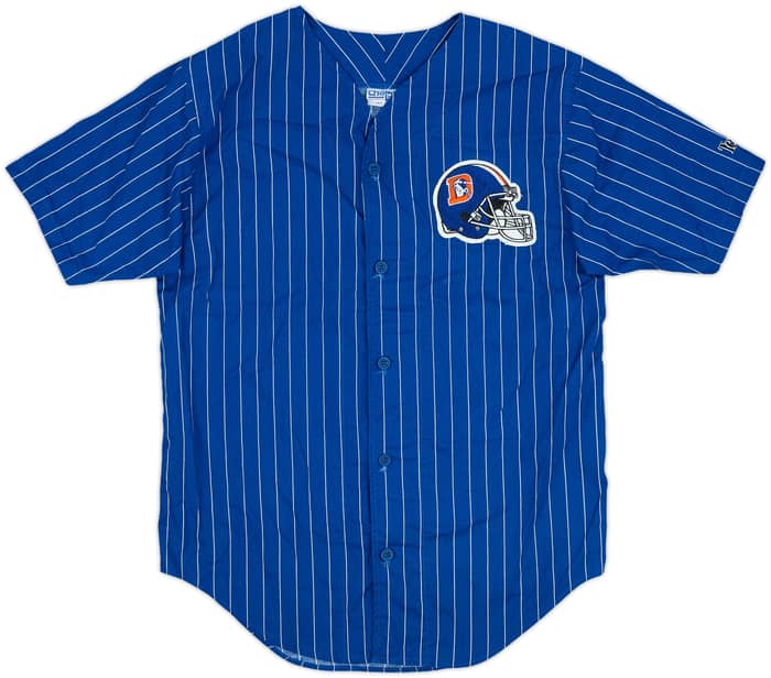 1993-96 Denver Broncos Chalk Line Baseball Jersey - 6/10 - (M)