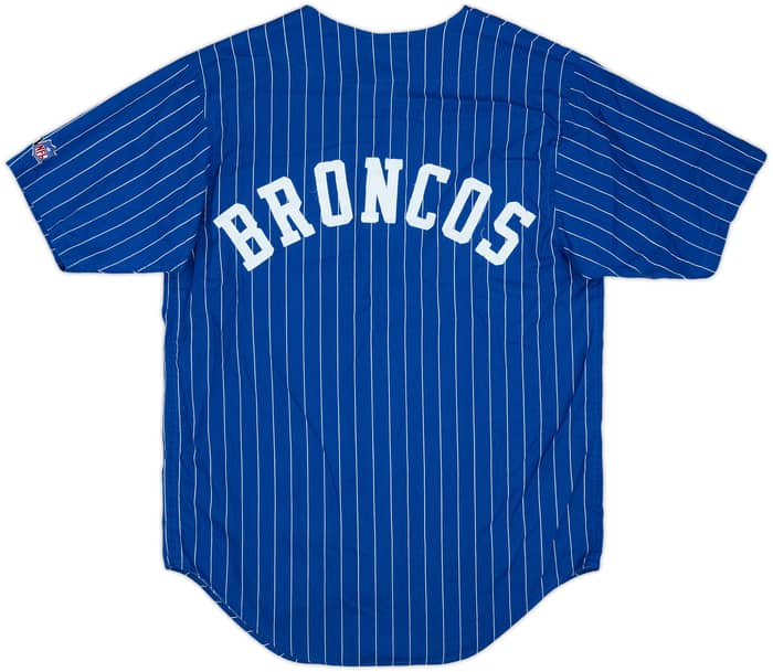 1993-96 Denver Broncos Chalk Line Baseball Jersey - 6/10 - (M)