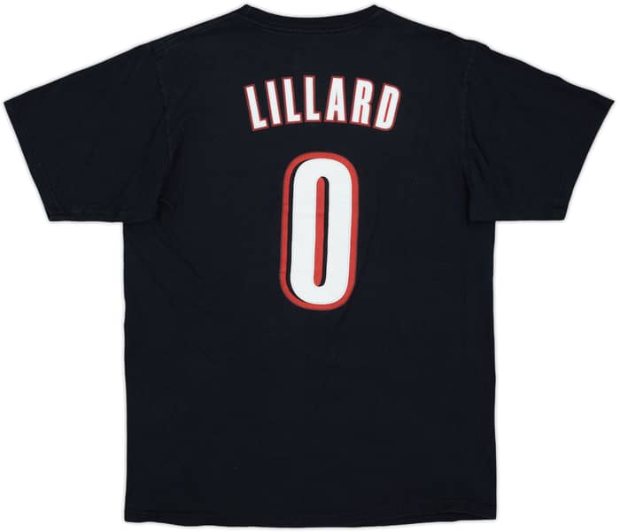 2012-14 Portland Trail Blazers Lillard #0 adidas Tee - 7/10 - (M)