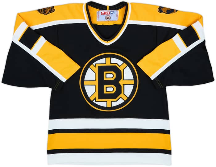 1996-98 Boston Bruins CCM Away Jersey - 6/10 - (S)
