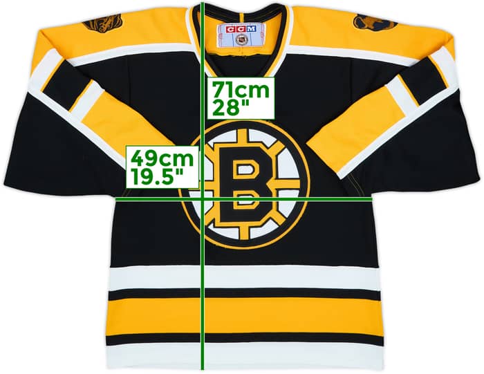 1996-98 Boston Bruins CCM Away Jersey - 6/10 - (S)