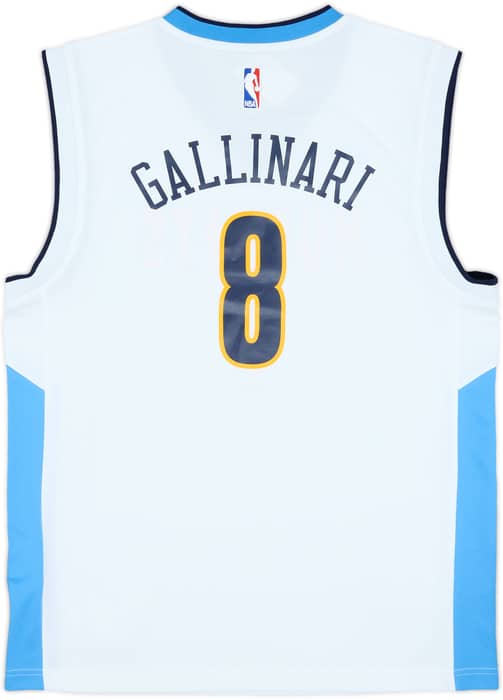 2015-17 Denver Nuggets Gallinari #8 adidas Home Jersey (M)