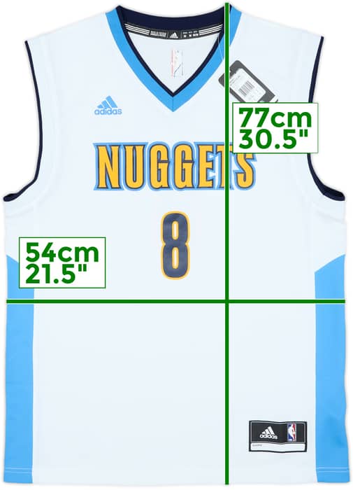 2015-17 Denver Nuggets Gallinari #8 adidas Home Jersey (M)