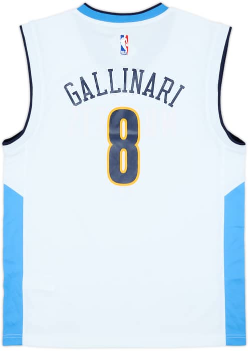 2015-17 Denver Nuggets Gallinari #8 adidas Home Jersey (M)
