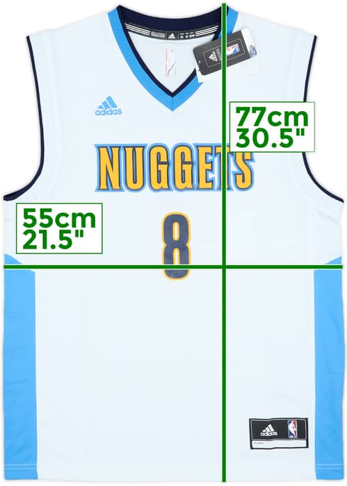 2015-17 Denver Nuggets Gallinari #8 adidas Home Jersey (M)