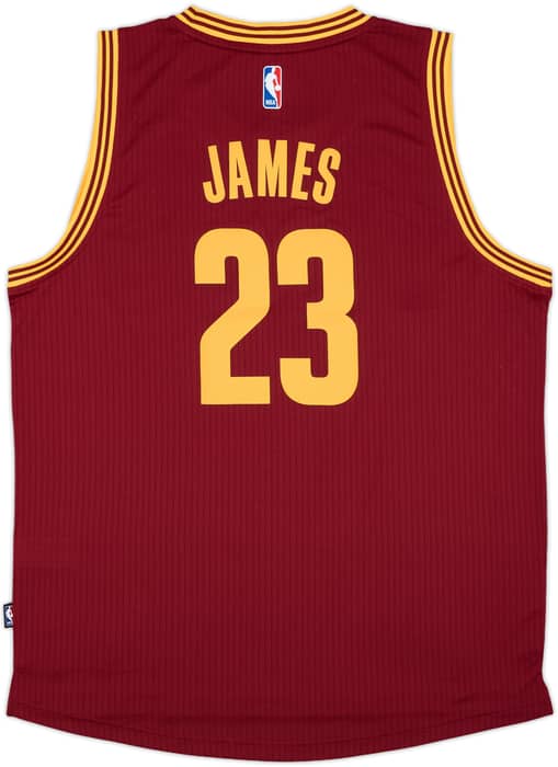 2014-17 Cleveland Cavaliers James #23 adidas Swingman Away Jersey (L)
